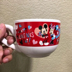 DISNEY MICKEY MOUSE HAPPY VALENTINES MUG